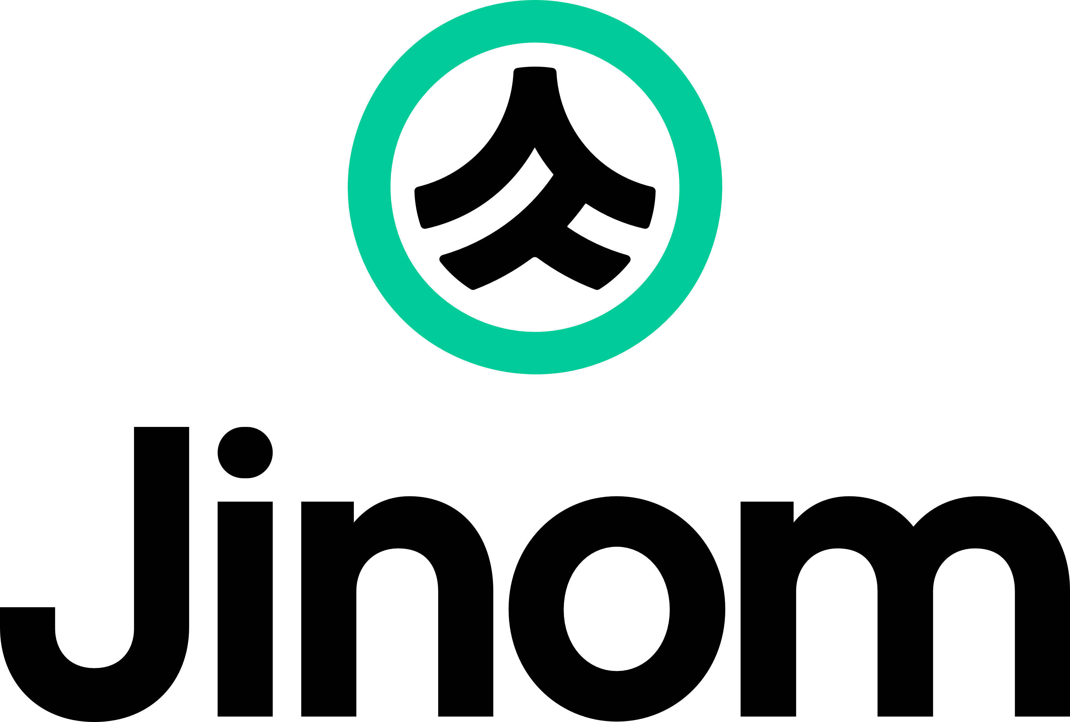 Jinom Logo Top Original Black